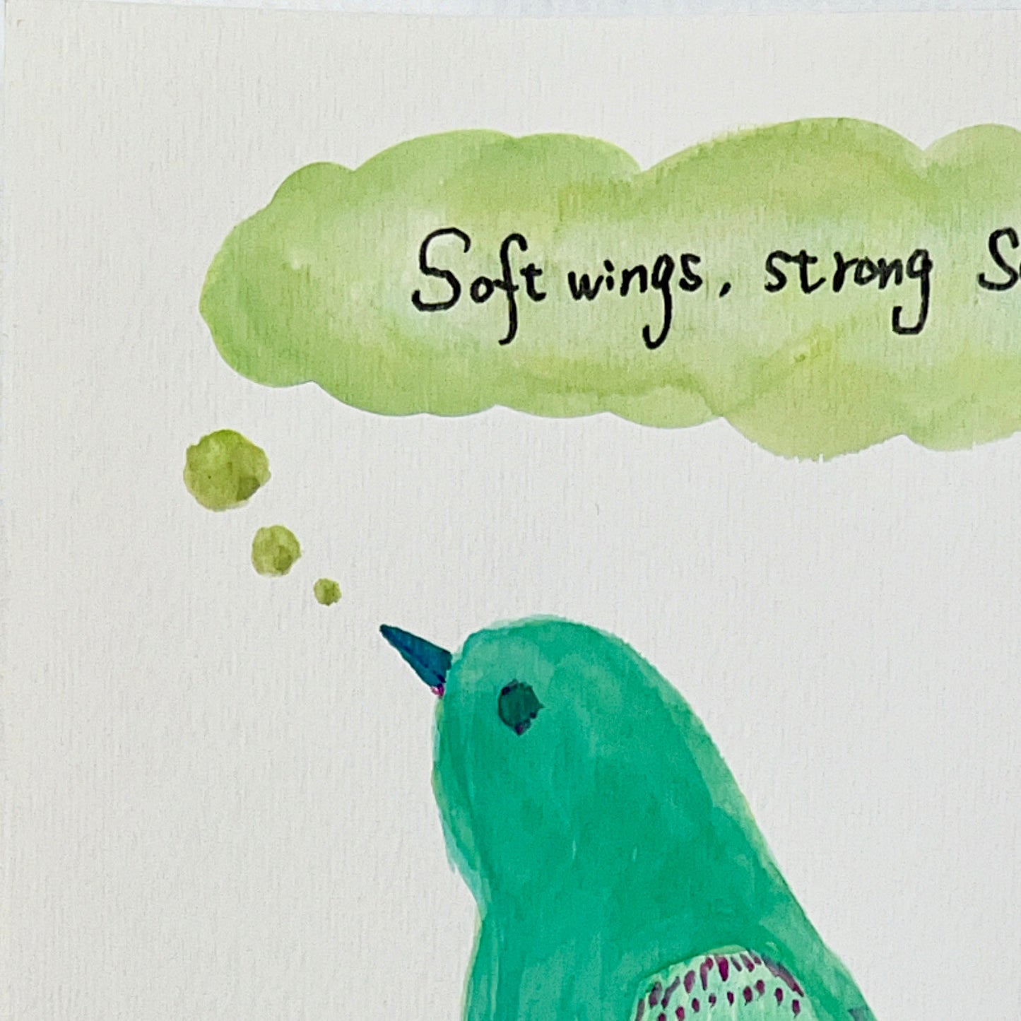 Soft wings, strong Soul