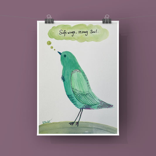 Soft wings, strong Soul